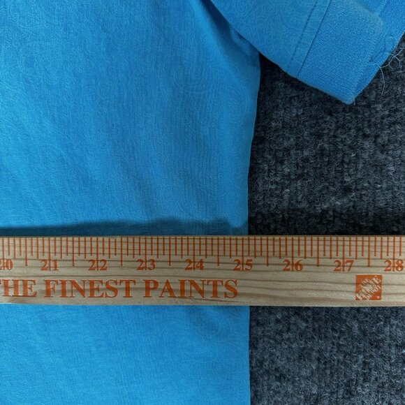 Robert Graham Polo Shirt‎ Mens Large Blue Paisley Short Sleeve Casual Western - Picture 7 of 8